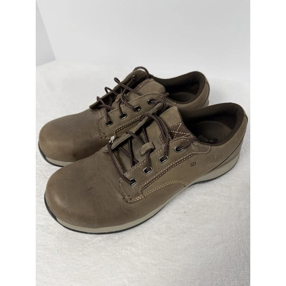RED WING ComfortPro‎ Safety Toe Womens 9 Brown Work Shoes
